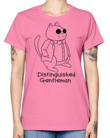 Distinguished Gentleman - cats -  Missy T-Shirt