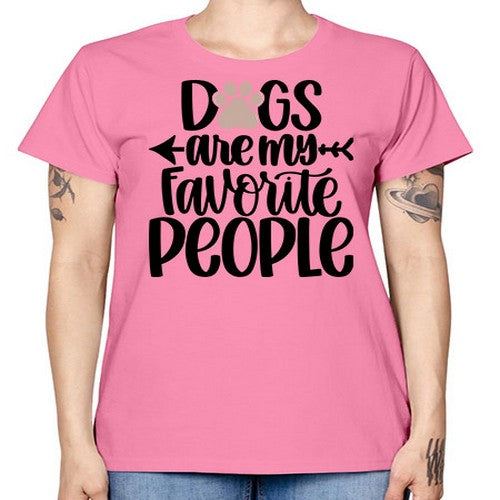 Dogs Are My Favorite People Style 22# - dogs -  Missy T-Shirt