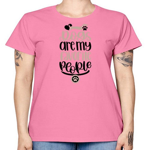 Dogs Are My Favorite People Style 23# - dogs -  Missy T-Shirt