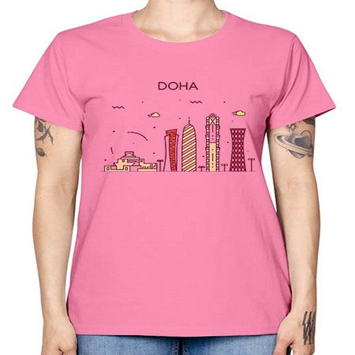 Doha 673# - cities -  Missy T-Shirt