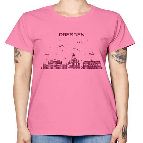 Dresden 681# - cities -  Missy T-Shirt