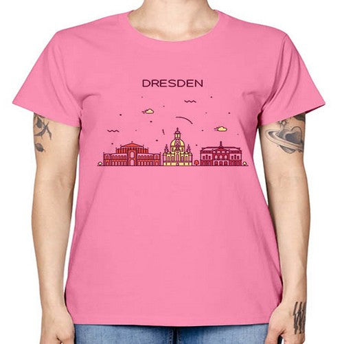 Dresden 683# - cities -  Missy T-Shirt