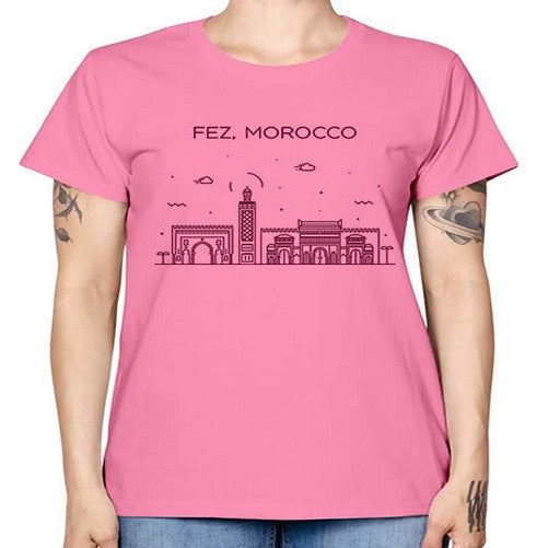 Fez 718# - cities -  Missy T-Shirt