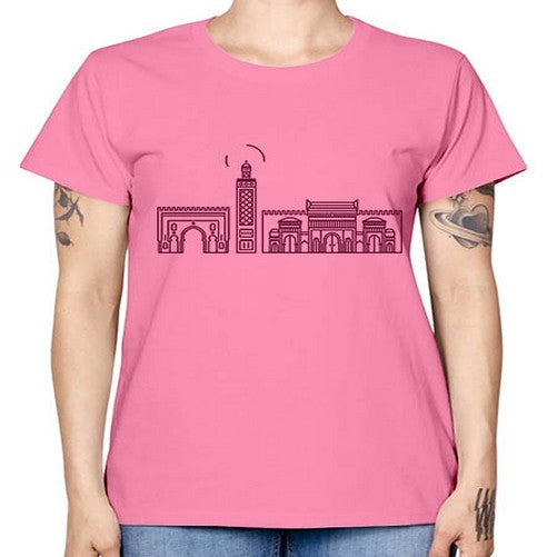 Fez 719# - cities -  Missy T-Shirt