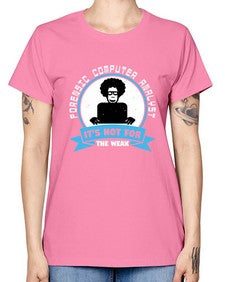 Forensic computer analyst 46# - computer -  Missy T-Shirt