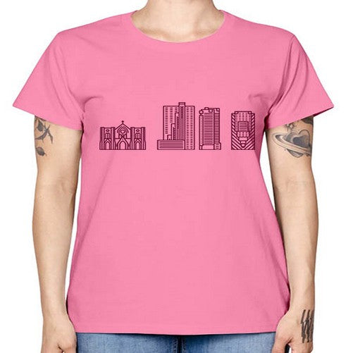 FortWorth 739# - cities -  Missy T-Shirt