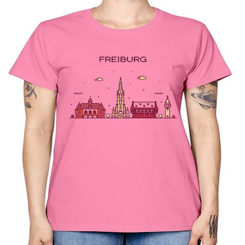 Freiburg 748# - cities -  Missy T-Shirt