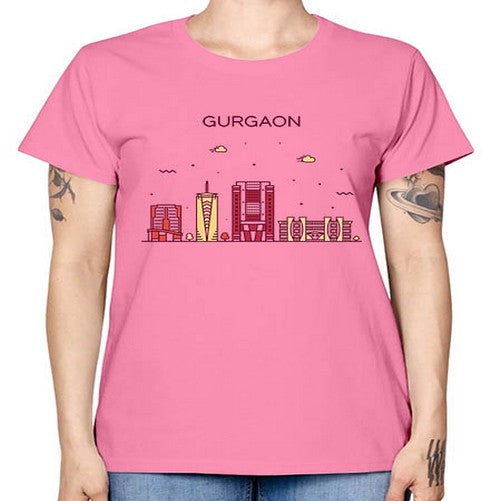 Gurgaon 799# - cities -  Missy T-Shirt