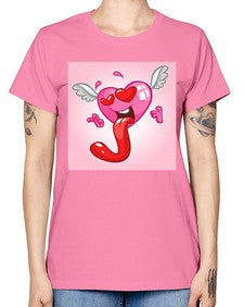 Heart 139# - cartoon general -  Missy T-Shirt