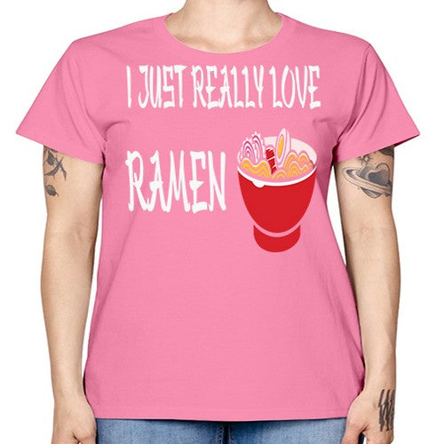 I Just Love Ramen Japanese Anime 238# - anime -  Missy T-Shirt