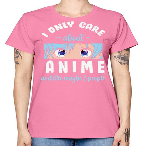 I Only Like People Anime Japanese 241# - anime -  Missy T-Shirt