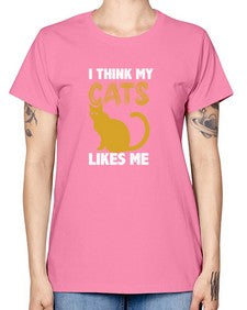 I Think My Cats - cats -  Missy T-Shirt
