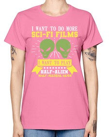 I want to do more SciFi films 20# - ufo -  Missy T-Shirt