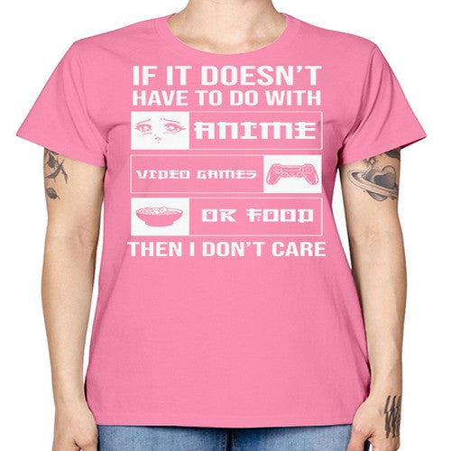 If It NotAnime Game Or Anime 246# - anime -  Missy T-Shirt