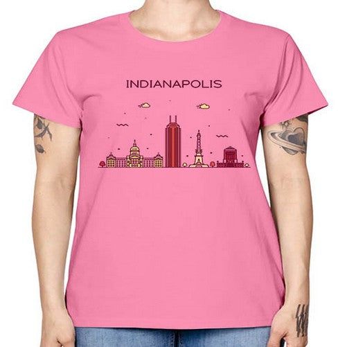 Indianapolis 949# - cities -  Missy T-Shirt