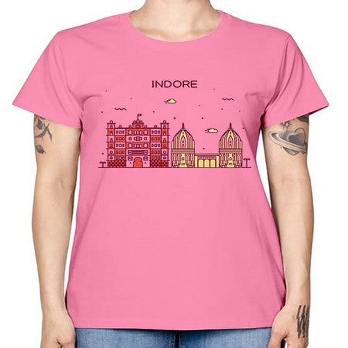 Indore 953# - cities -  Missy T-Shirt