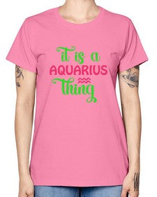 It is a aquarius thing 252# - aquarius -  Missy T-Shirt