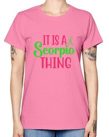 It is a scorpio thing 258# - scorpio -  Missy T-Shirt