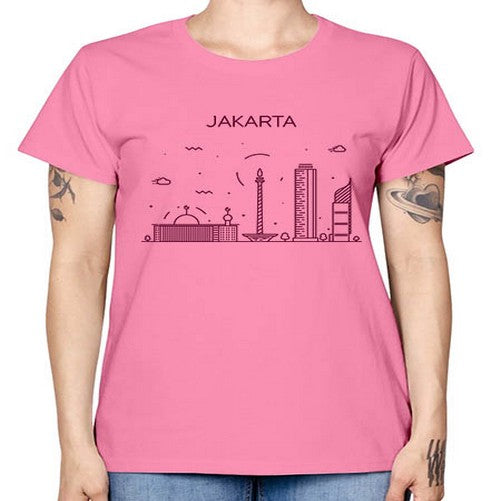 Jakarta 982# - cities -  Missy T-Shirt