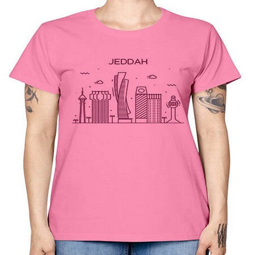 Jeddah 989# - cities -  Missy T-Shirt
