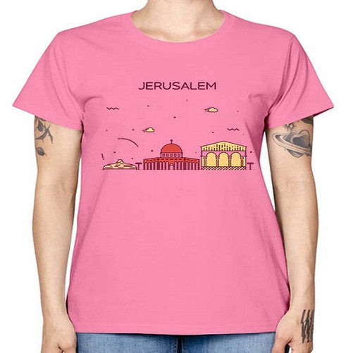 Jerusalem 997# - cities -  Missy T-Shirt
