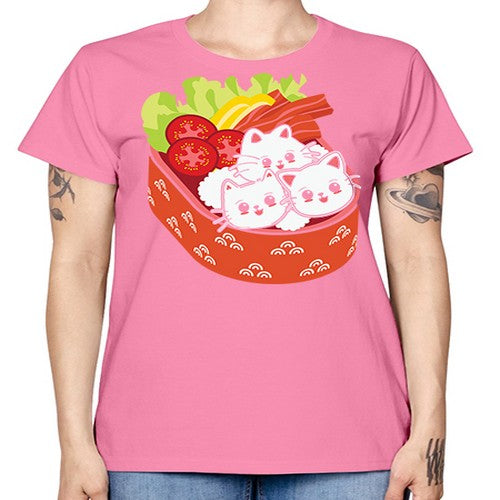 Kawaii Cat Boxed Lunch Anime Anime 266# - anime -  Missy T-Shirt