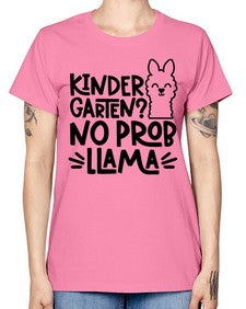 Kindergarten No Prob 432# - kindergarten -  Missy T-Shirt