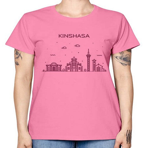 Kinshasa 1062# - cities -  Missy T-Shirt