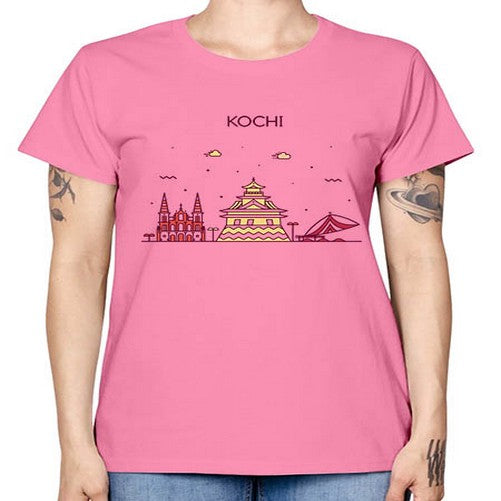 Kochi 1071# - cities -  Missy T-Shirt