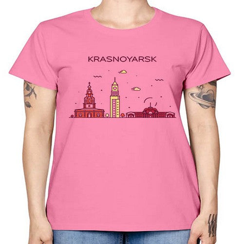 Krasnoyarsk 1087# - cities -  Missy T-Shirt
