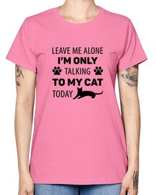 Leave Me Alone Style 62# - cats -  Missy T-Shirt