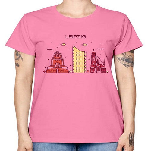 Leipzig 1128# - cities -  Missy T-Shirt