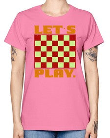 Lets play 135# - chess -  Missy T-Shirt