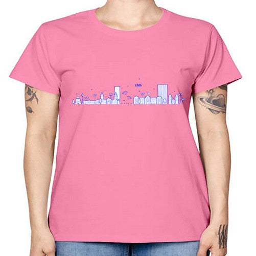 Lima 1140# - cities -  Missy T-Shirt