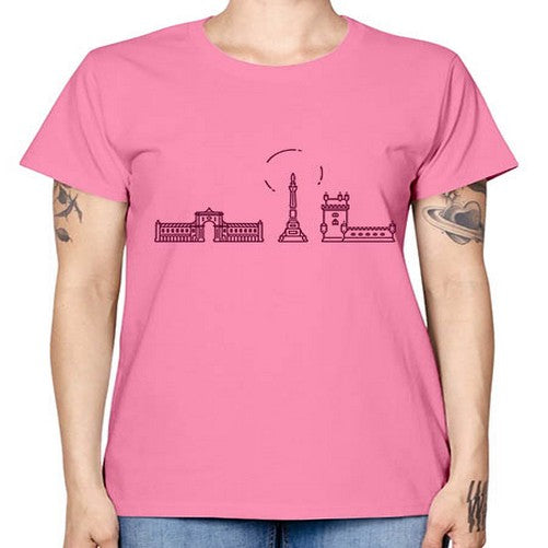 Lisbon 1146# - cities -  Missy T-Shirt