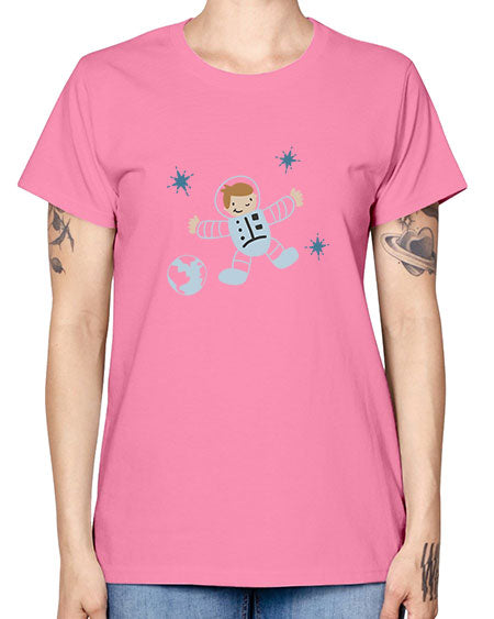 Littlespaceman 16# - space -  Missy T-Shirt