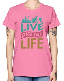 Live Digital Life 7# - internet -  Missy T-Shirt