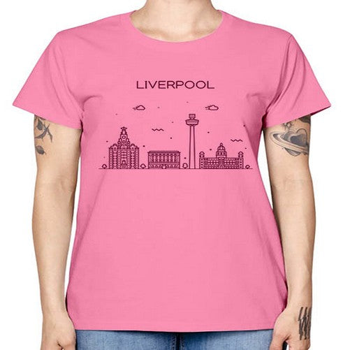 Liverpool 1150# - cities -  Missy T-Shirt