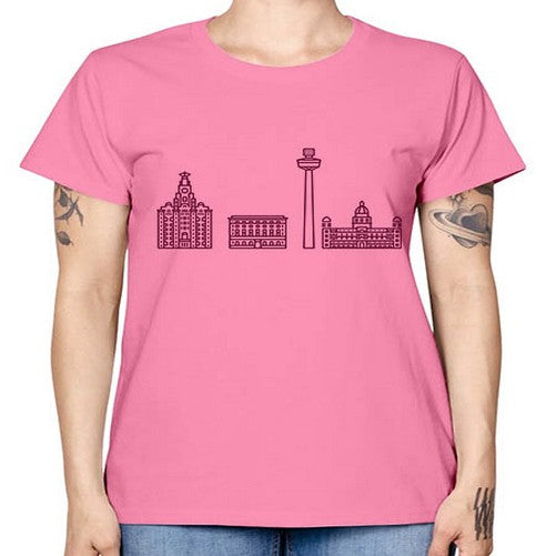 Liverpool 1151# - cities -  Missy T-Shirt