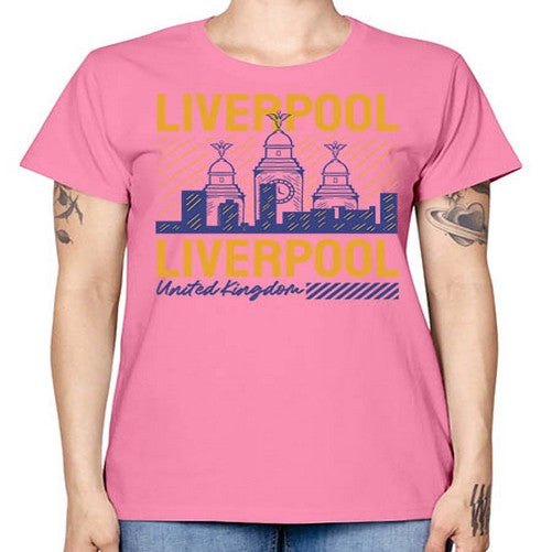Liverpool 1152# - cities -  Missy T-Shirt