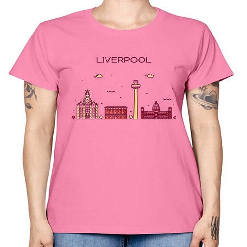 Liverpool 1153# - cities -  Missy T-Shirt