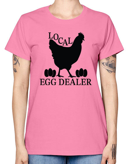 Local Egg Dealer - chicken -  Missy T-Shirt