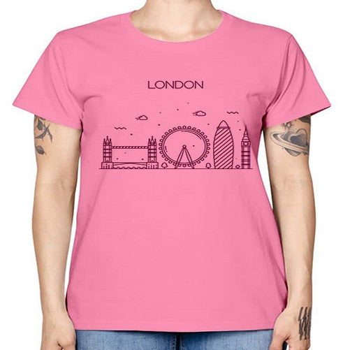 London 1156# - cities -  Missy T-Shirt