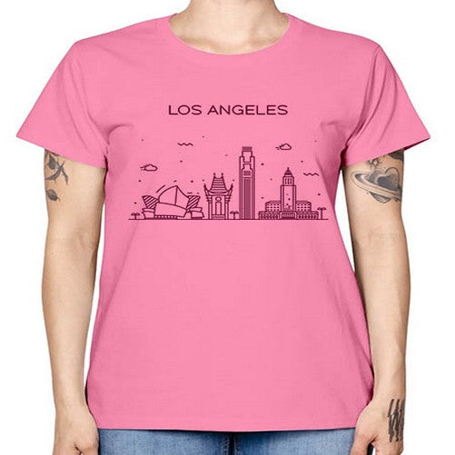 LosAngeles 1164# - cities -  Missy T-Shirt
