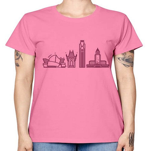 LosAngeles 1165# - cities -  Missy T-Shirt