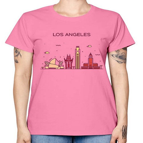 LosAngeles 1166# - cities -  Missy T-Shirt