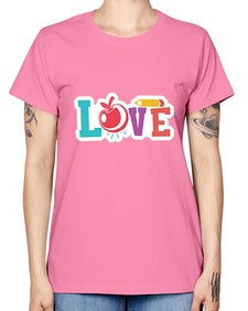 Love 1068# - teacher -  Missy T-Shirt