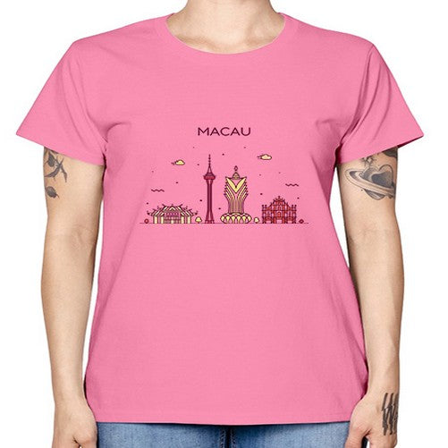 Macau 1198# - cities -  Missy T-Shirt