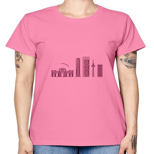 Madrid 1203# - cities -  Missy T-Shirt