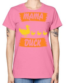 Mama Duck Style 26# - ducks -  Missy T-Shirt